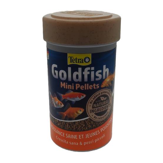 Tetra - Goldfish Mini Pellets 42 g -100 ml Aliment complet pour les jeunes poissons rouge - Image 1