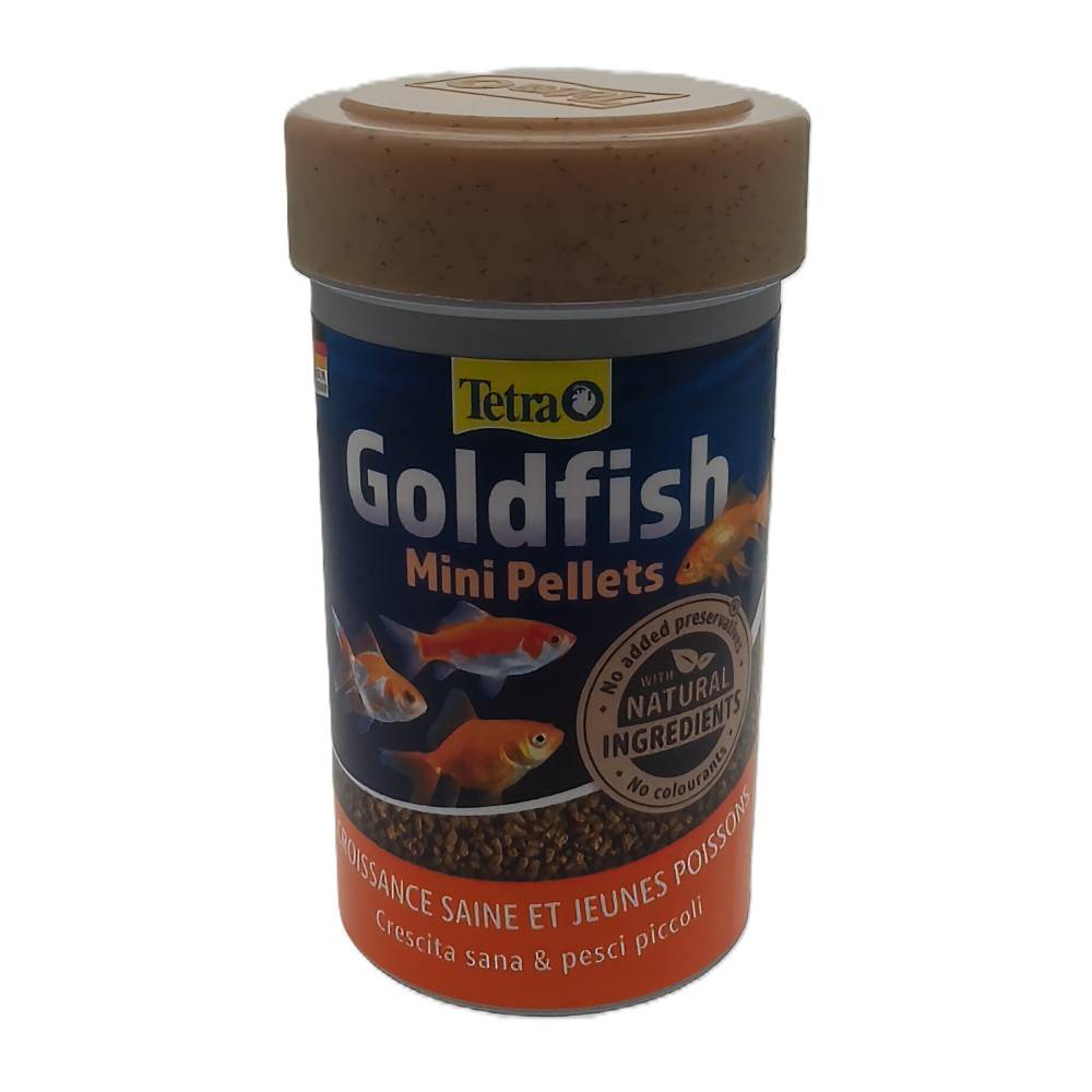 Tetra - Goldfish Mini Pellets 42 g -100 ml Aliment complet pour les jeunes poissons rouge - Image 1