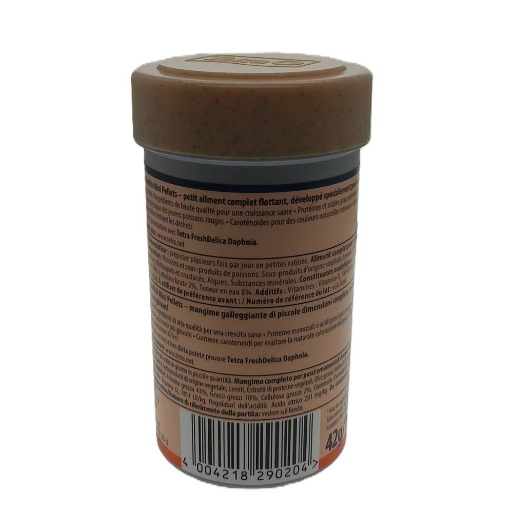 Tetra - Goldfish Mini Pellets 42 g -100 ml Aliment complet pour les jeunes poissons rouge - Image 5