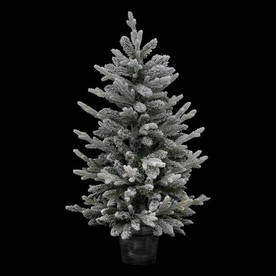 Sapin en pot Frosty 100cm FEERIC LIGHTS & CHRISTMAS - Image 2