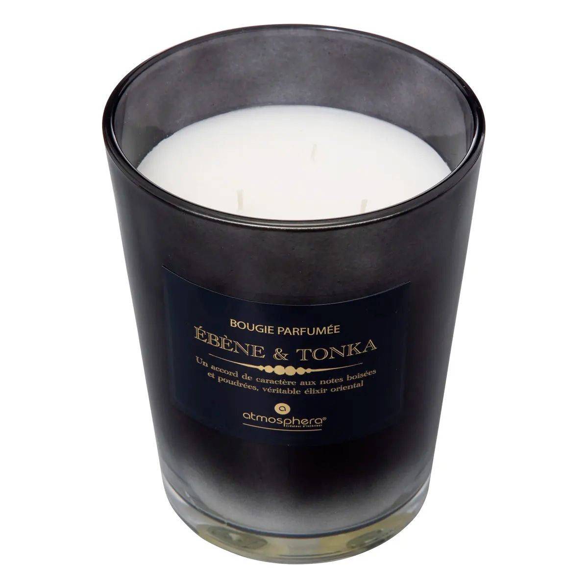 Bougie Parfumée "Alma" 855g Ébène & Tonka - Image 1