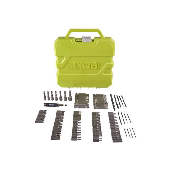 Ryobi - Pack RYOBI - Perceuse-visseuse R18DD3-0 - 18V One+ sans batterie ni chargeur - Coffret 127 accessoires de vissage perçage RAK127DDSD - Image 5