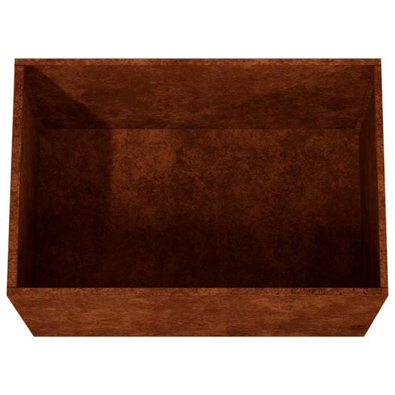 Vidaxl - Jardinière-Pot de fleur-Bac à fleurs 62x47x46 cm acier corten - Image 6