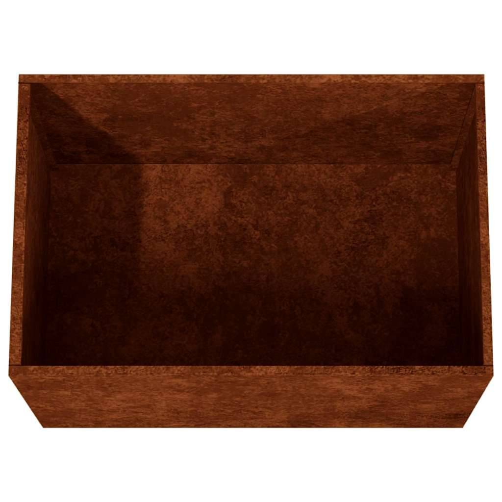 Vidaxl - Jardinière-Pot de fleur-Bac à fleurs 62x47x46 cm acier corten - Image 6