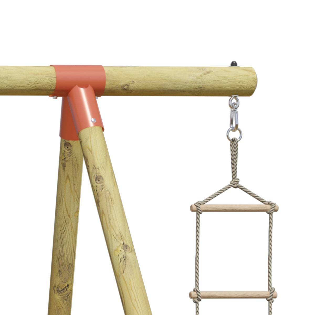 Portique bois 2,30 m Topwood NANI 2 pour 6 enfants - Image 3