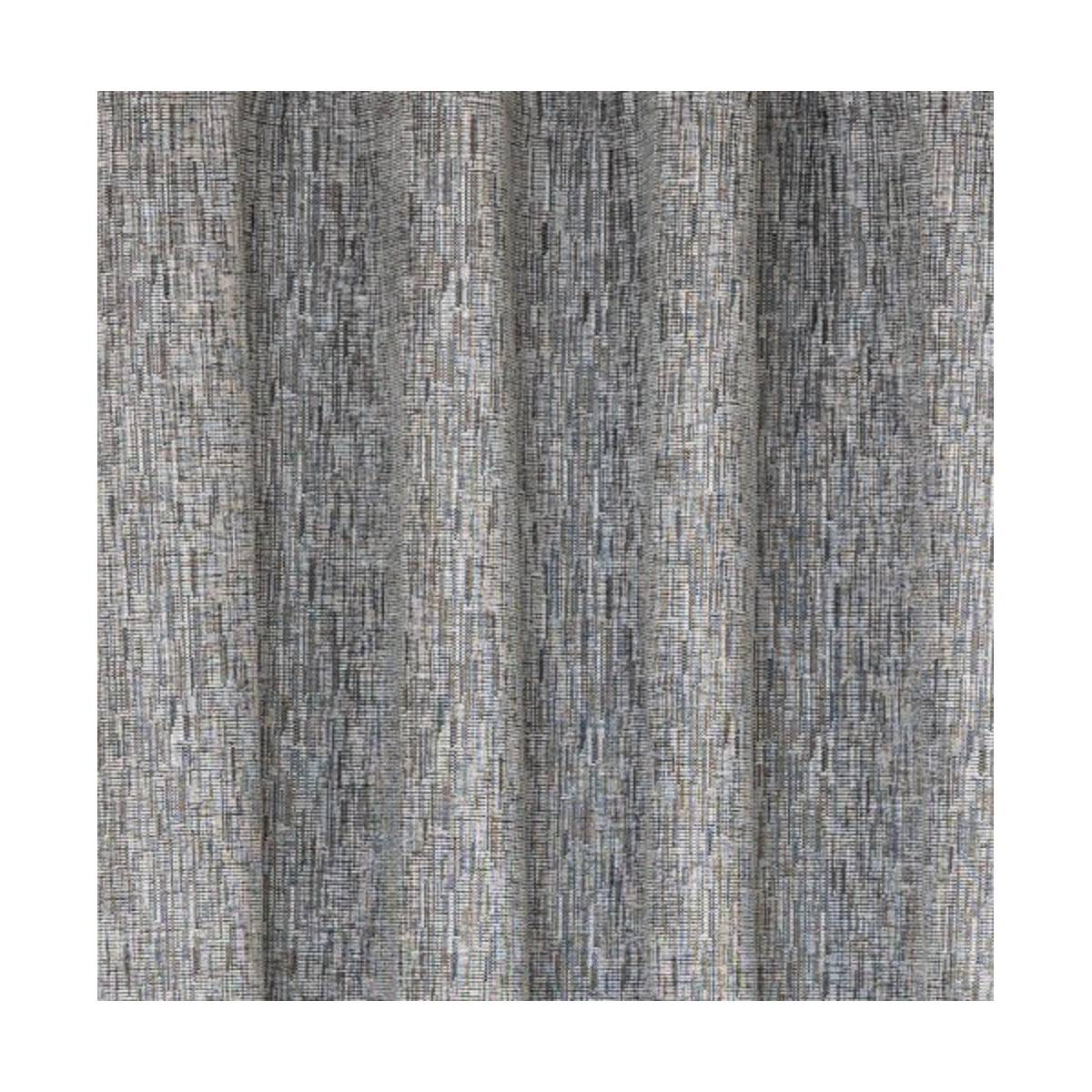 Atmosphera - Lot de 2 Rideaux à œillets Occultant Jacquard Gris Foncé 140 x 260 cm - Image 3