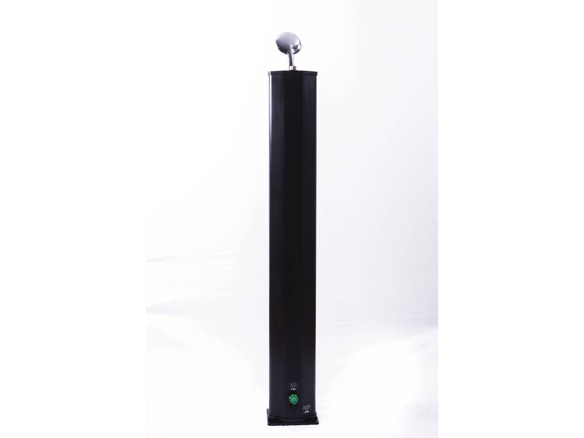 Douche Solaire Piscine Pvc "fresh 8" - 20l + Mitigeur Et Brumisateur - Noir Et Argenté -habitat Et Jardin - Image 4