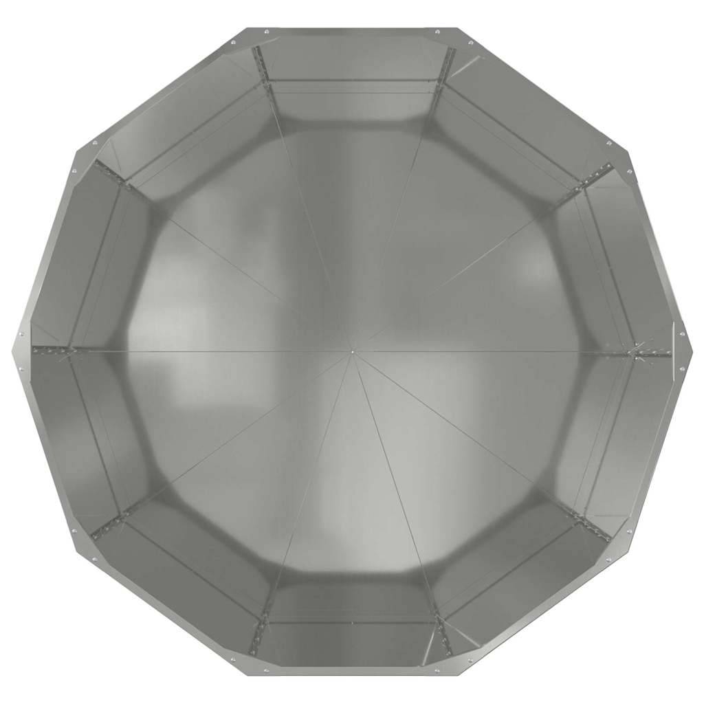 Vidaxl - Jardinière Argent 120 x 120 x 50 cm Acier galvanisé vidaXL 883750 - Image 7