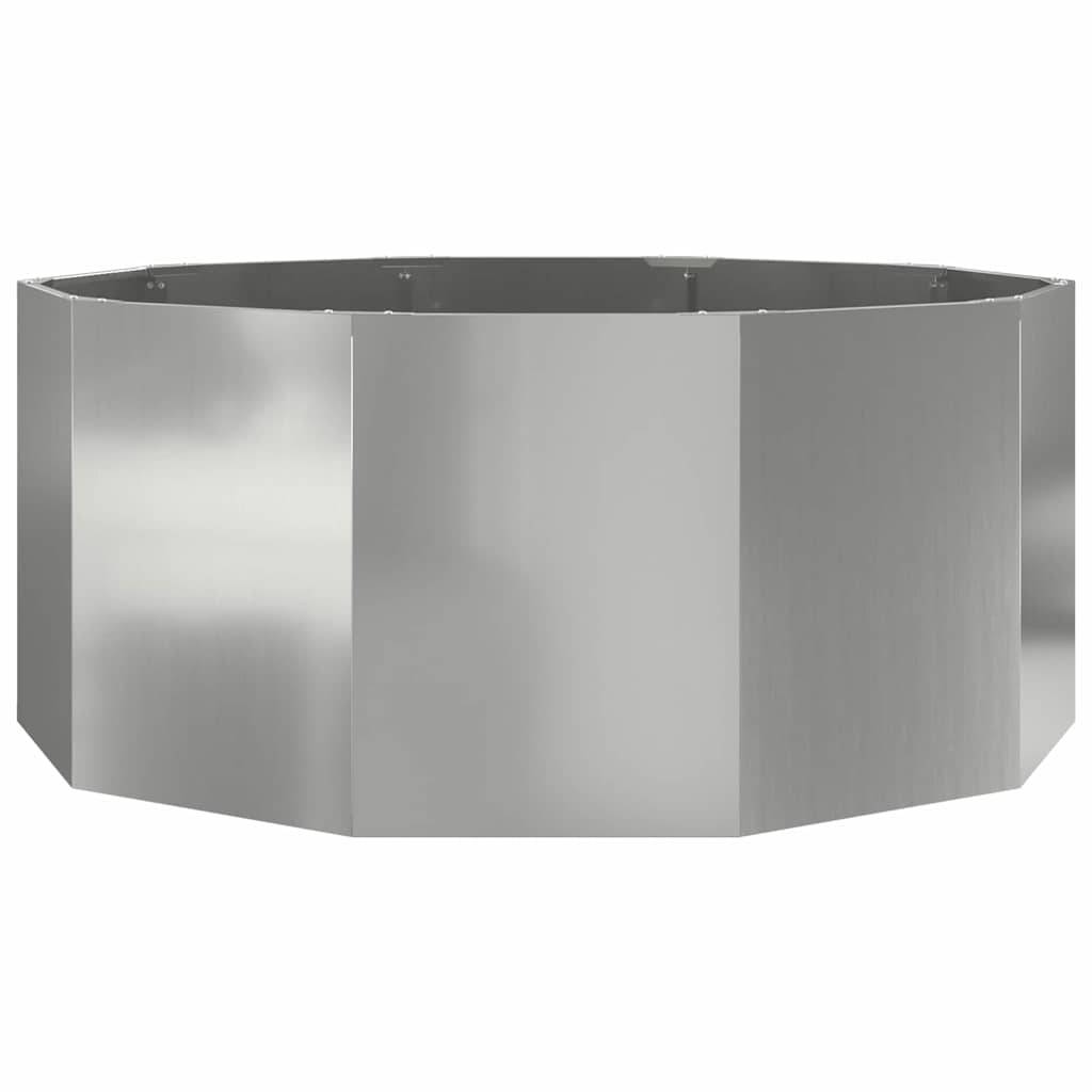 Vidaxl - Jardinière Argent 120 x 120 x 50 cm Acier galvanisé vidaXL 883750 - Image 6