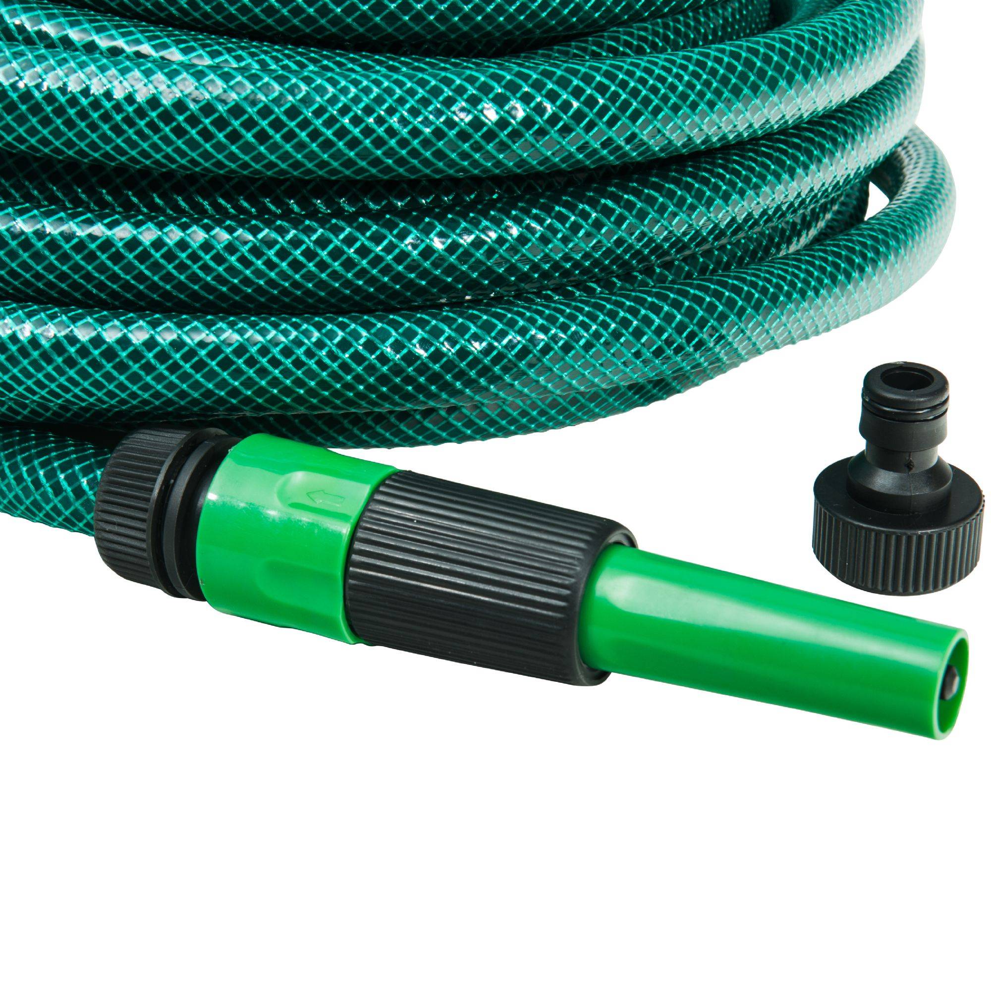 Tuyau avec raccords et lance d15mm WERKA PRO - 20 m - Image 2