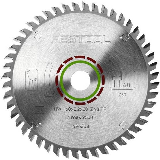 Lame de scie spéciale matière minérale Ø190 mm FESTOOL - 492052