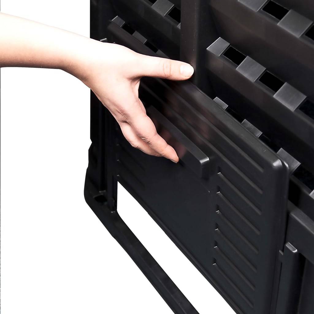 ComfortXL - Composteur de jardin 360 L en plastique pour déchets organiques Noir – ComfortXL Outdoor Living - Image 6
