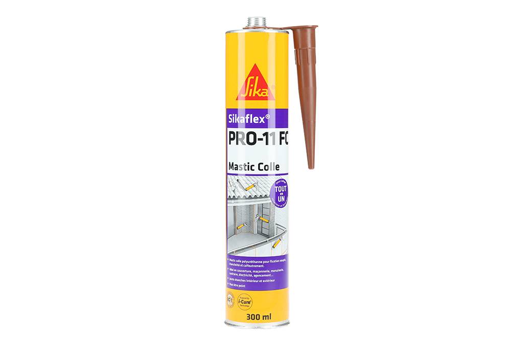 Mastic colle polyuréthane SIKAFLEX PRO 11 FC marron cartouche 300ml - SIKA - 101402 - Image 3