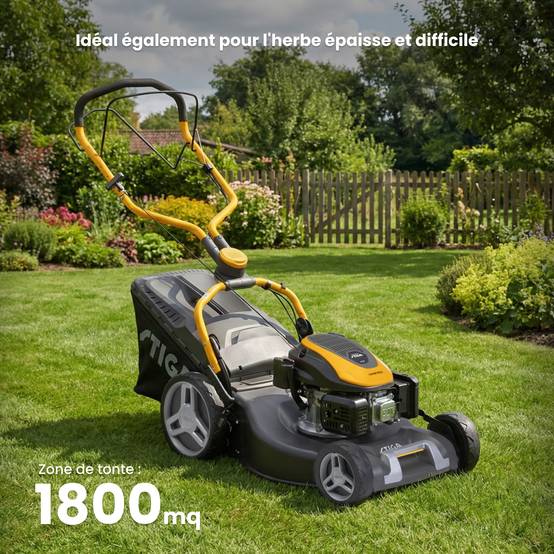 Stiga - Tondeuse Combi 553 S, 166cc, largeur 51cm, bac 60L, 3 en 1 - STIGA - Image 3