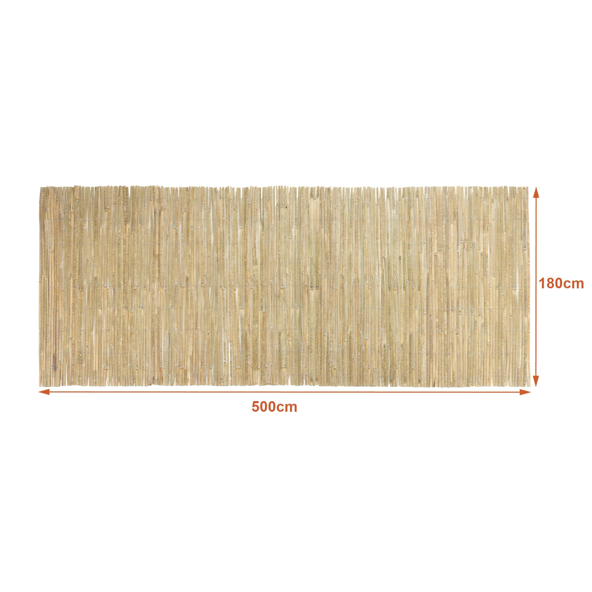 Casa.Pro - Canisse en bambou Baarle 180 x 500 cm naturel casa.pro - Image 3