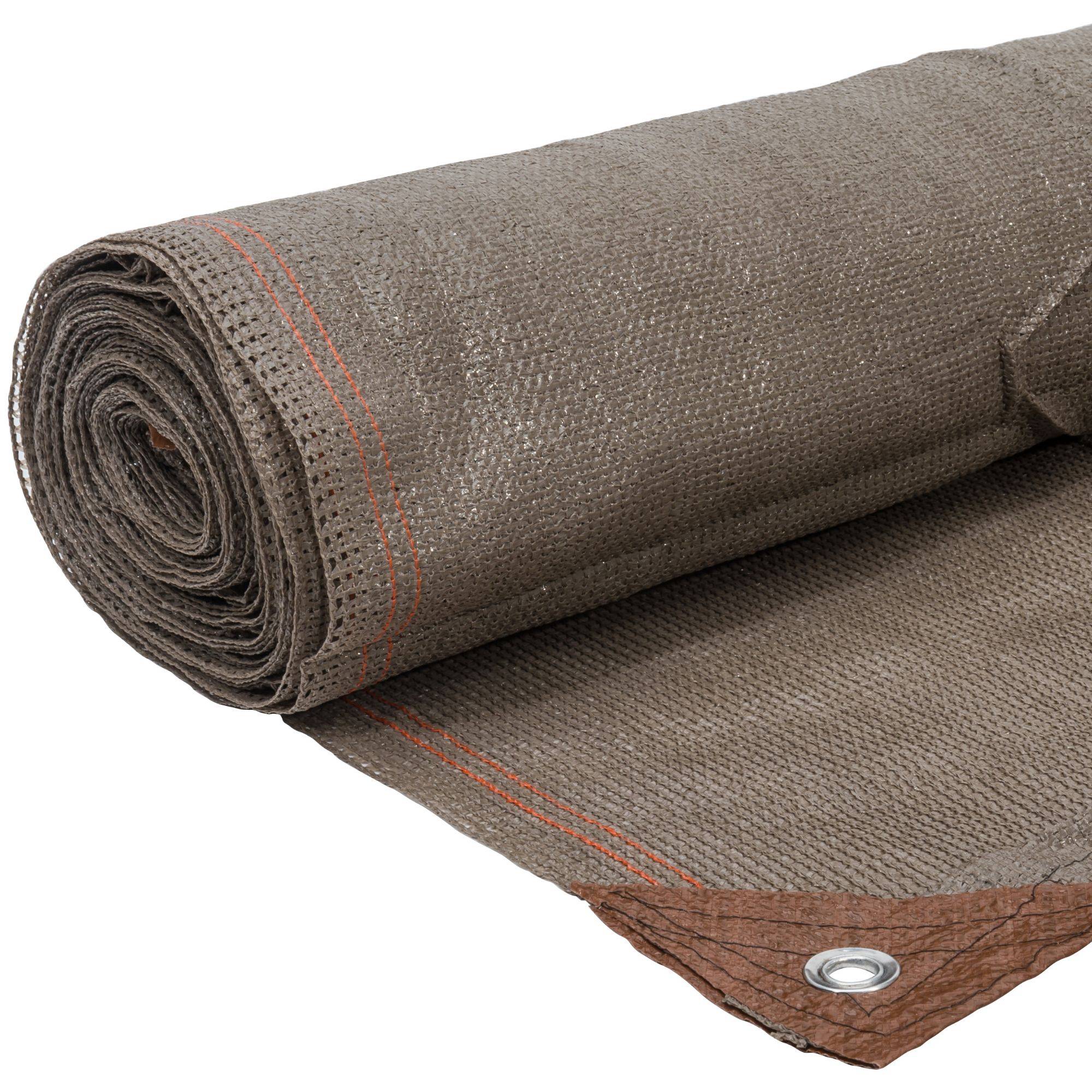 WERKA PRO - Brise vue taupe 220g/m2 WERKA PRO - 1 x 10m - Image 5