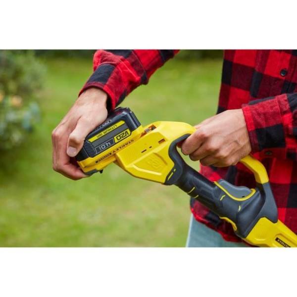 stanley - Elagueuse sur Perche 20 cm 18V STANLEY FATMAX V20 SFMCPS620B-XJ Sans Batterie ni Chargeur - Image 6