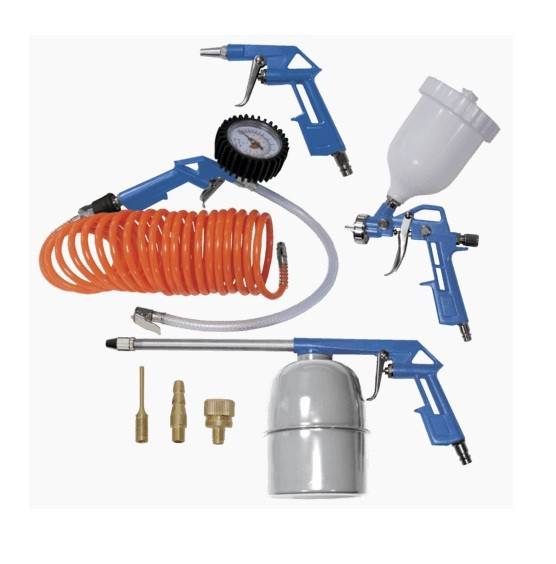 Scheppach - Kit de 8 accessoires pour compresseur SCHEPPACH - 7906100723