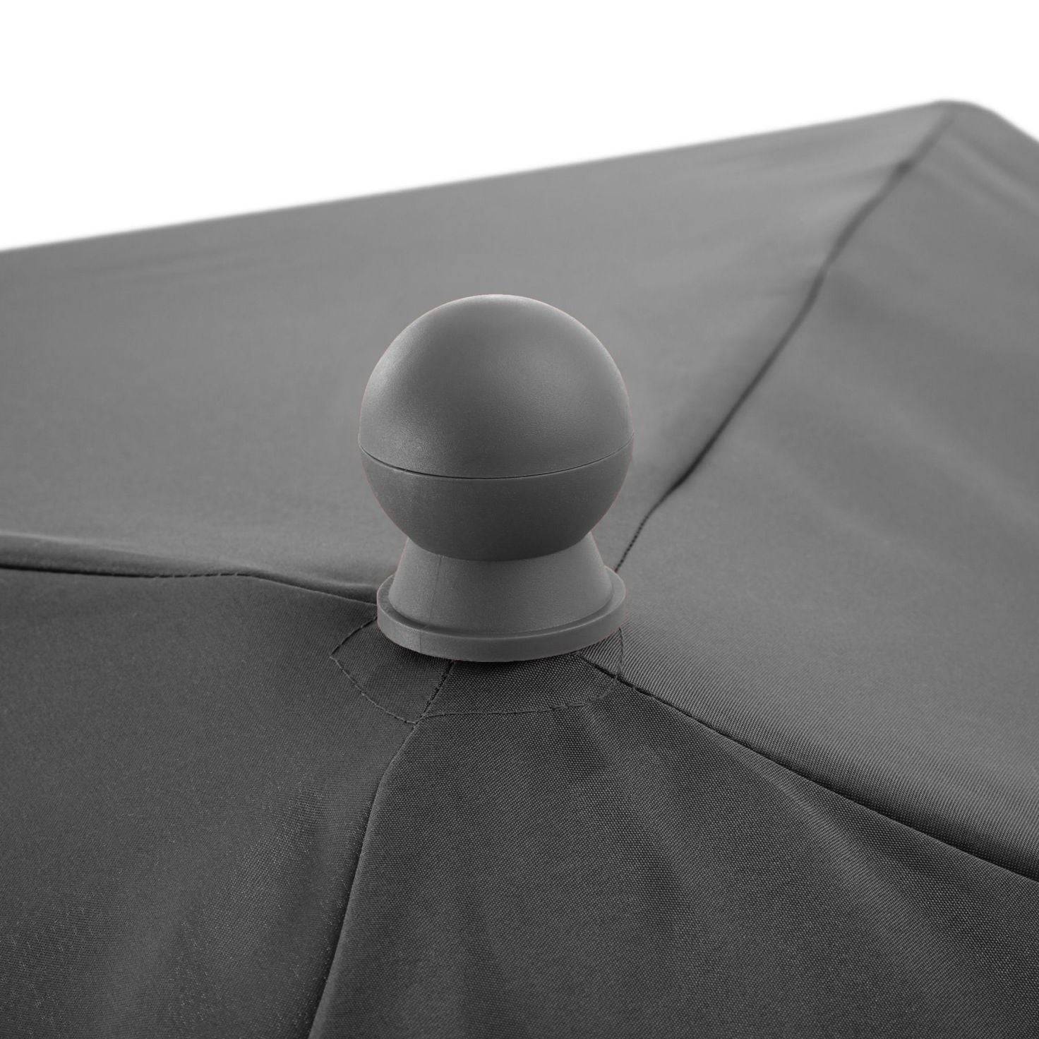 Helloshop26 - Parasol 200 x 125 cm meuble jardin gris - Image 6