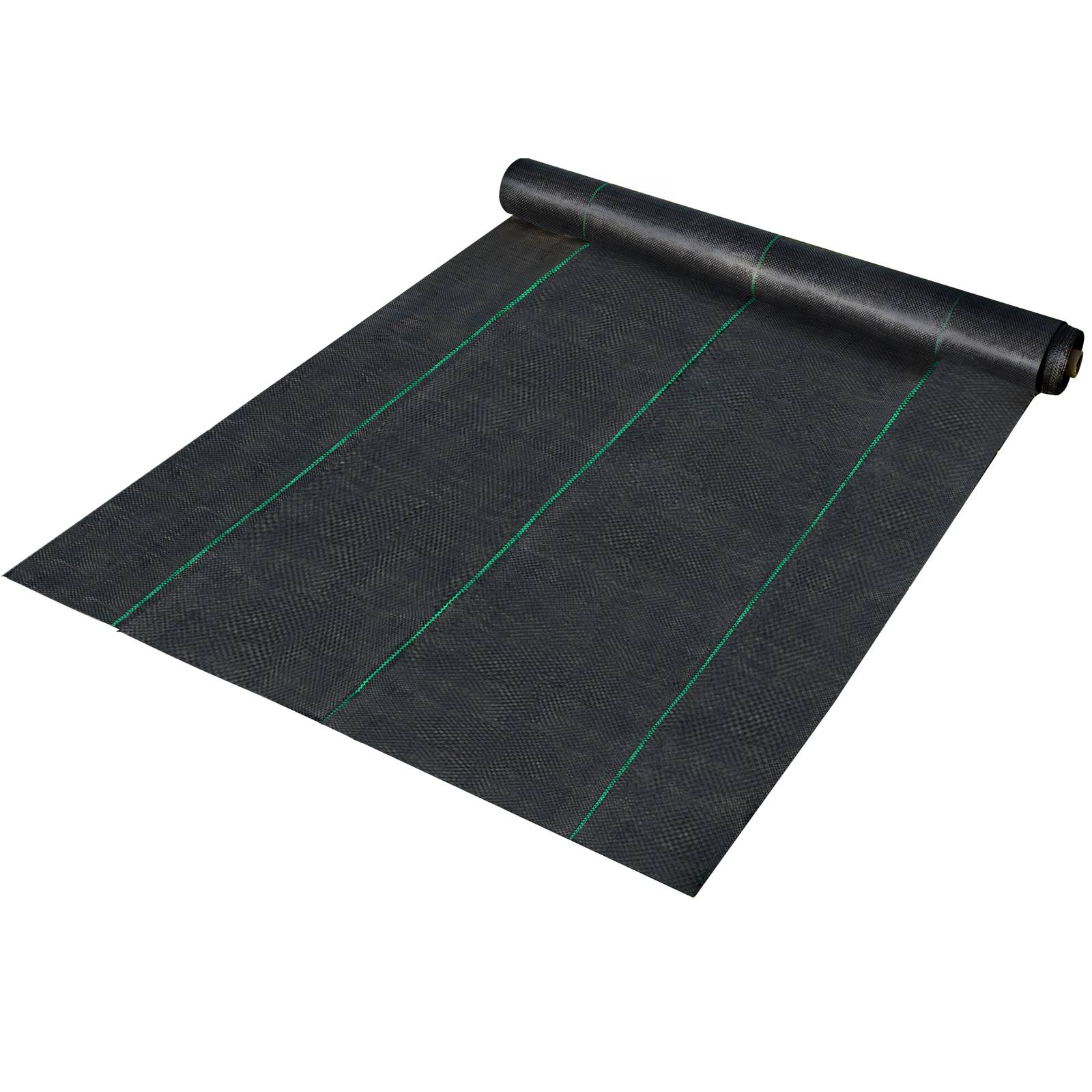 VEVOR Toile tissée jardin 91 m, anti-mauvaises herbes, anti-UV, pour allées, terrasses et potagers. - Image 9