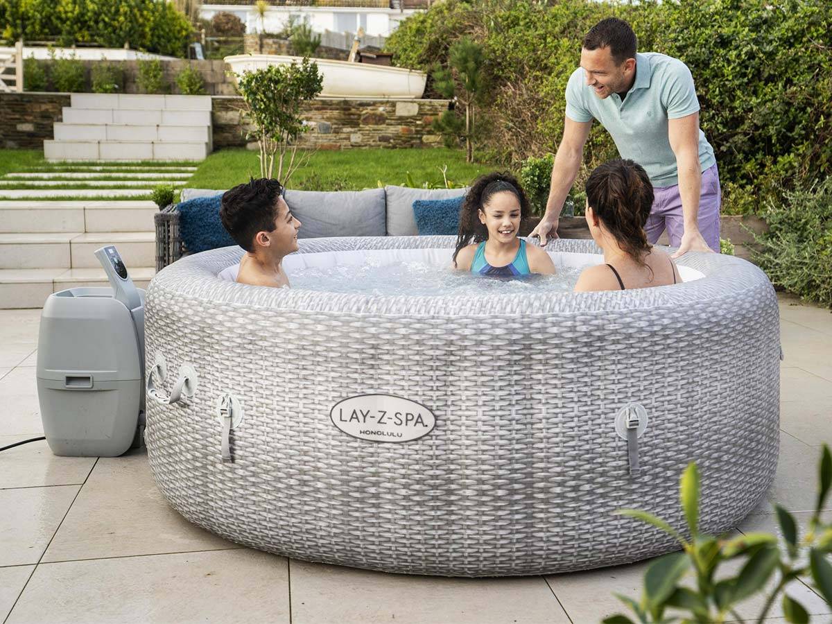 Bestway - Spa gonflable Lay-Z-Spa Honolulu rond Airjet 4/6 places - Bestway - Image 3