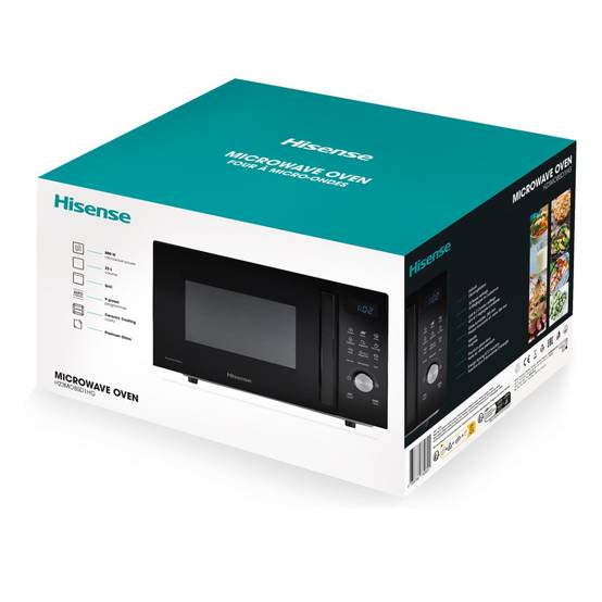 Micro-ondes grill 23l 800w noir H23MOBSD1HG Hisense - Image 8