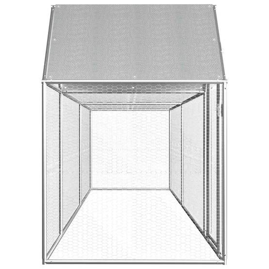 Prolenta Premium - Poulailler acier argent 5 x 1 x 1,5 m - Prolenta premium p3140.5 - Image 3