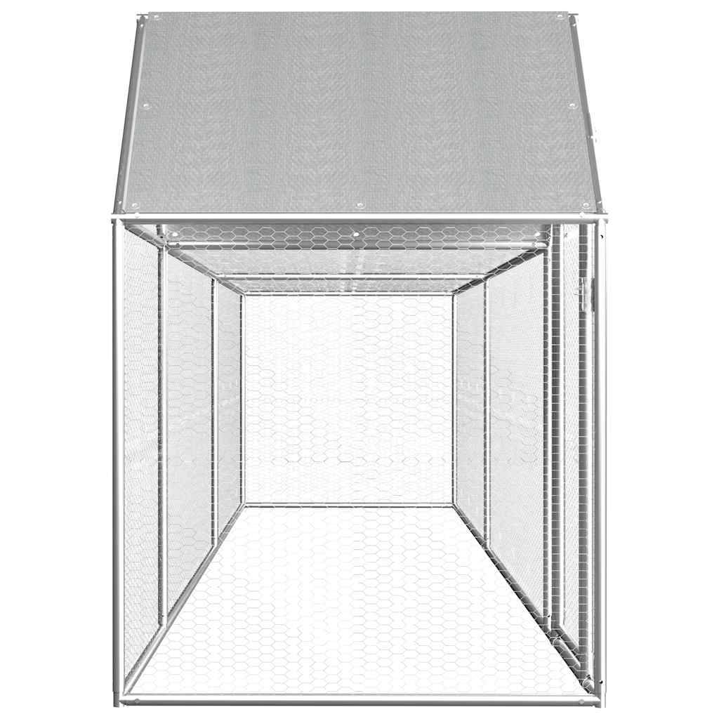Prolenta Premium - Poulailler acier argent  5 x 1 x 1,5 m  - Prolenta premium p3140.5 - Image 3