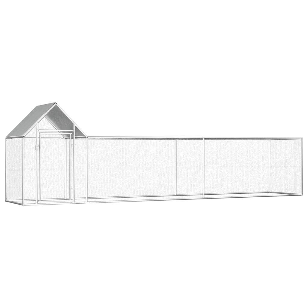 Prolenta Premium - Poulailler acier argent 5 x 1 x 1,5 m - Prolenta premium p3140.5 - Image 2