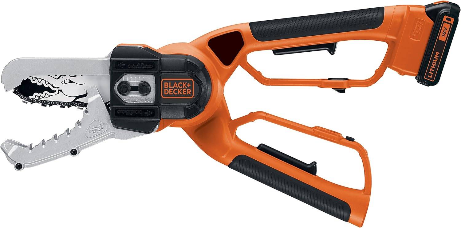 Coupe-branches Alligator - BLACK+DECKER - avec 1 batterie 18V 2Ah - GKC1000L-QW - Image 1
