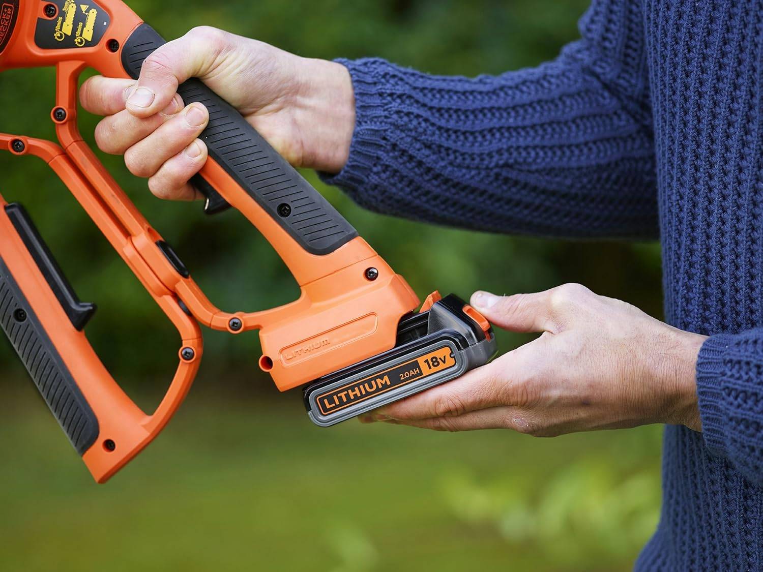 Coupe-branches Alligator - BLACK+DECKER - avec 1 batterie 18V 2Ah - GKC1000L-QW - Image 7