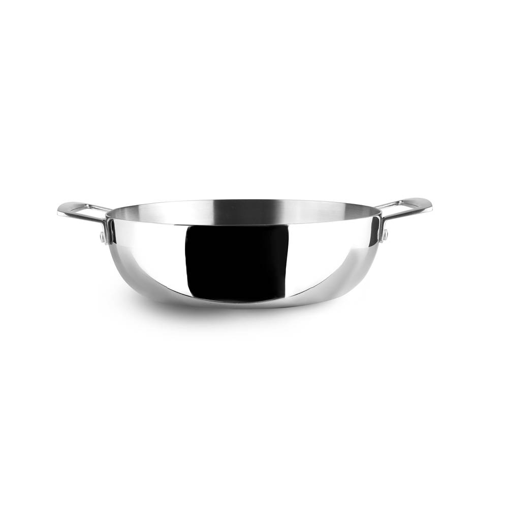 Poêle profonde avec poignées triply 32 cm - Image 1