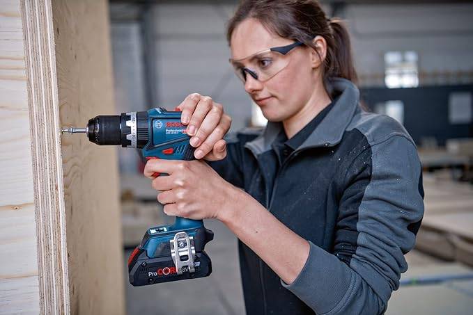 Bosch Professional - Perceuse visseuse percussion GSB 18V-90 C - BOSCH - sans batterie, ni chargeur - L-Boxx - 06019K6102 - Image 3