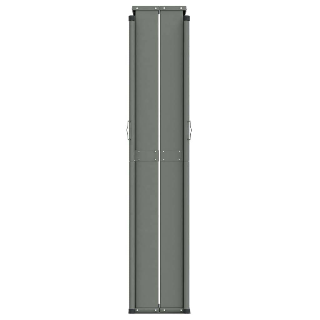 Helloshop26 - Auvent paravent store brise-vue latéral rétractable de patio jardin terrasse balcon protection visuelle écran 160 x 600 cm anthracite - Image 3