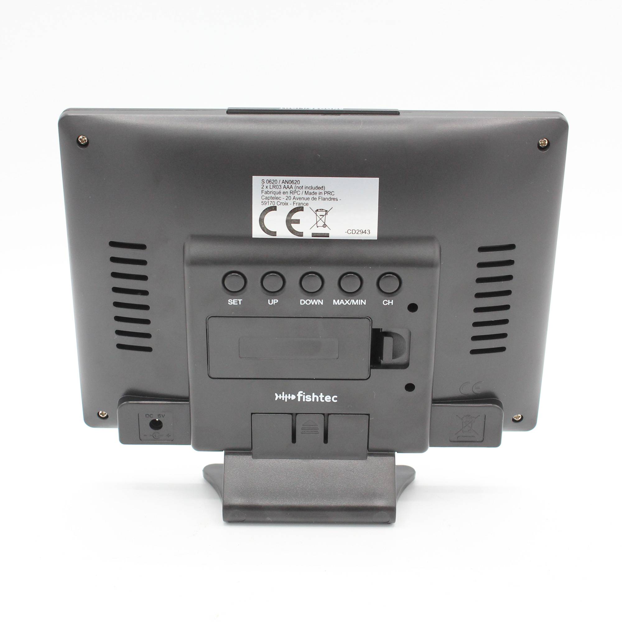 Fishtec - Station Meteo Ecran Couleur - Previsions 5 Jours - Temperature et Hygrometrie - Reveil Double Alarme avec Snooze - Image 8
