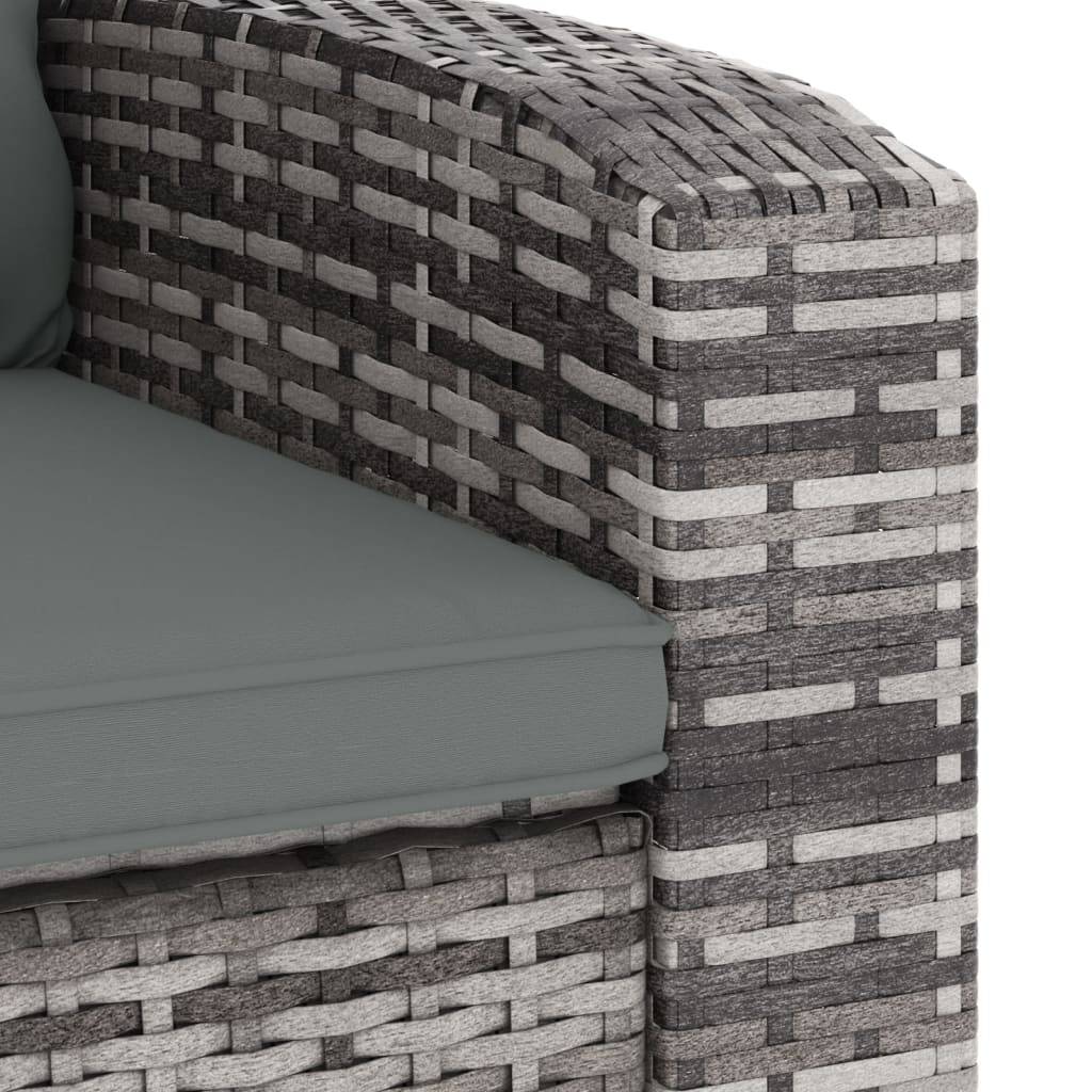 Prolenta Premium - Chaise bois composite Grydir Anthracite 74 X 80,5 X 93 cm 1-personnes - P87210A - Image 5