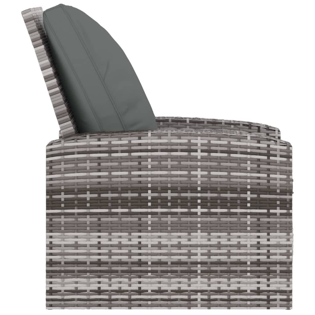 Prolenta Premium - Chaise bois composite Grydir Anthracite 74 X 80,5 X 93 cm 1-personnes - P87210A - Image 3