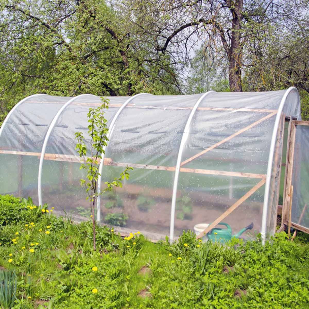 Bâche Serre 3x3 m 150SE - Film plastique transparent pour serre de jardin - Haute Qualité - Made in France TECPLAST - Image 7