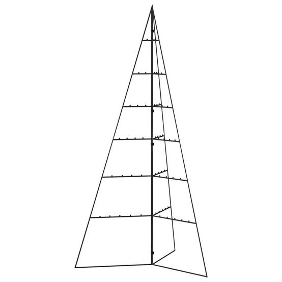 Sapin De Noël - Arbre de Noël en métal pour décoration noir 140 cm - Image 1