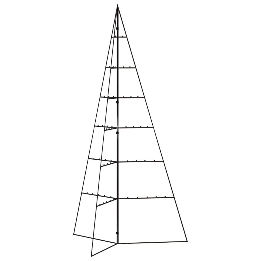 Sapin De Noël - Arbre de Noël en métal pour décoration noir 140 cm - Image 3