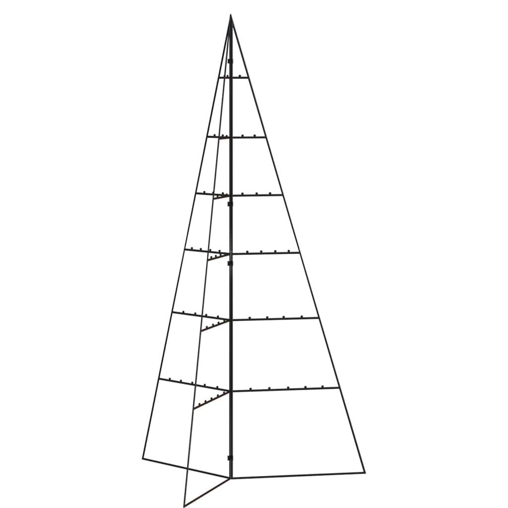 Sapin De Noël - Arbre de Noël en métal pour décoration noir 140 cm - Image 5