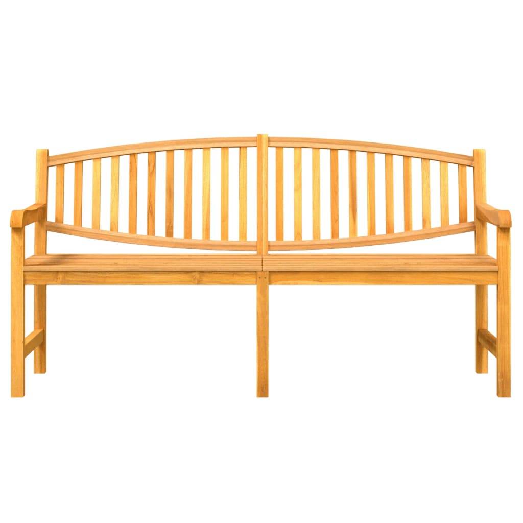 Maison Chic - Banc de jardin - Banc d'extérieur - Banquette 179,5x60x90 cm bois de teck solide - Image 3