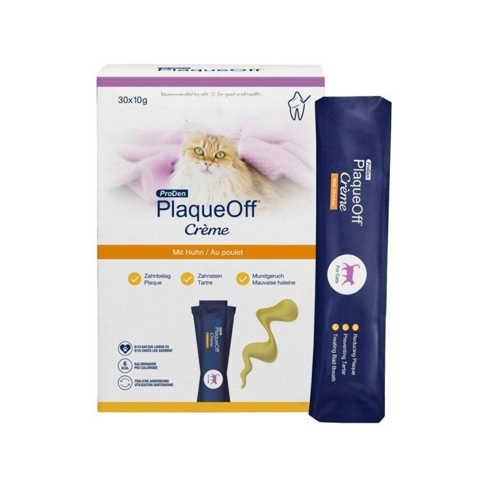 Prozym - PlaqueOff crème chat anti-tartre 30 sticks - Image 1