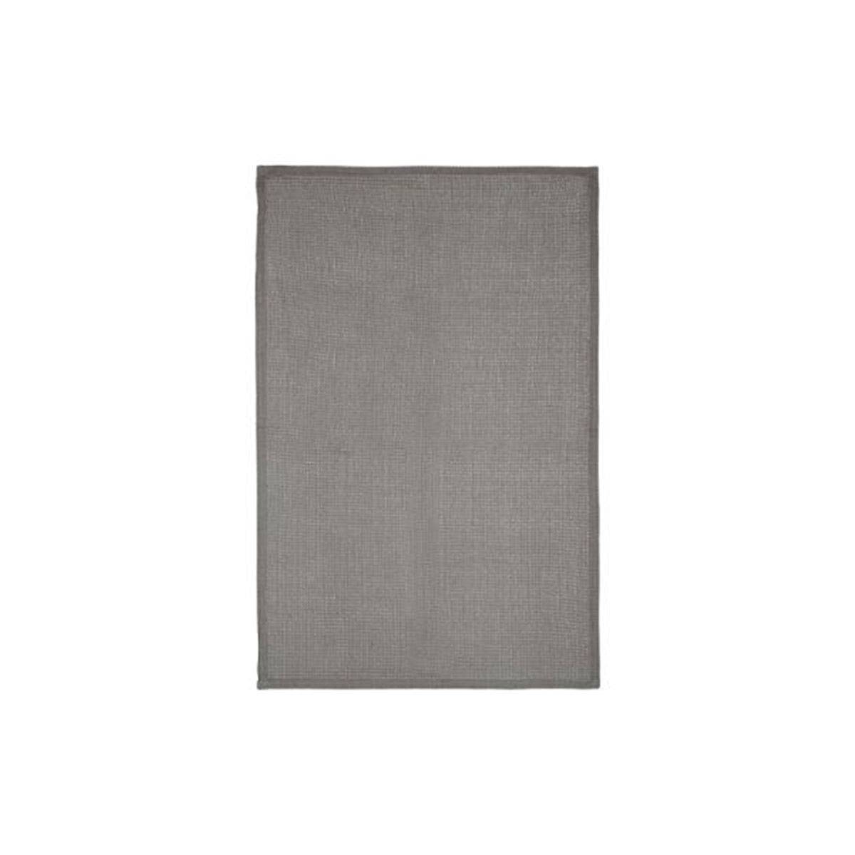 Lot de 3 Torchons "Imprimé" 45x70cm Gris - Image 4