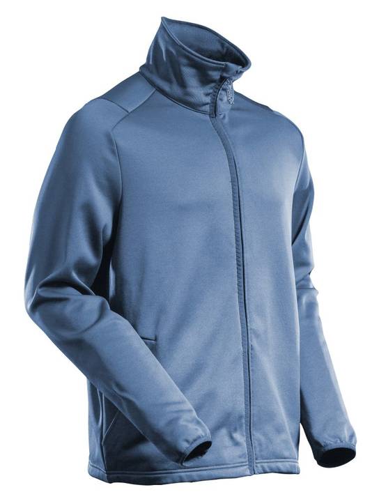 Pull polaire zippé MASCOT Customized - 22585-608-Bleu gris-L