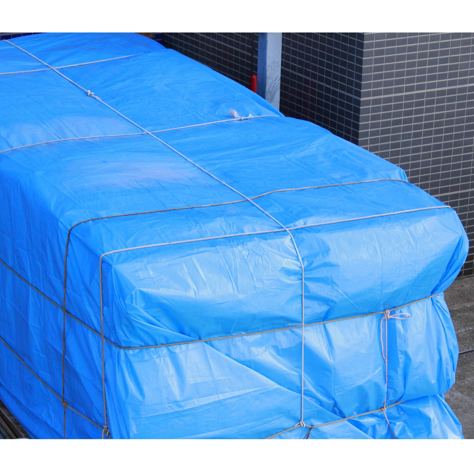 Bâche De Protection PE 3x4 M – 180 G/m² – Blanche – Œillets Aluminium