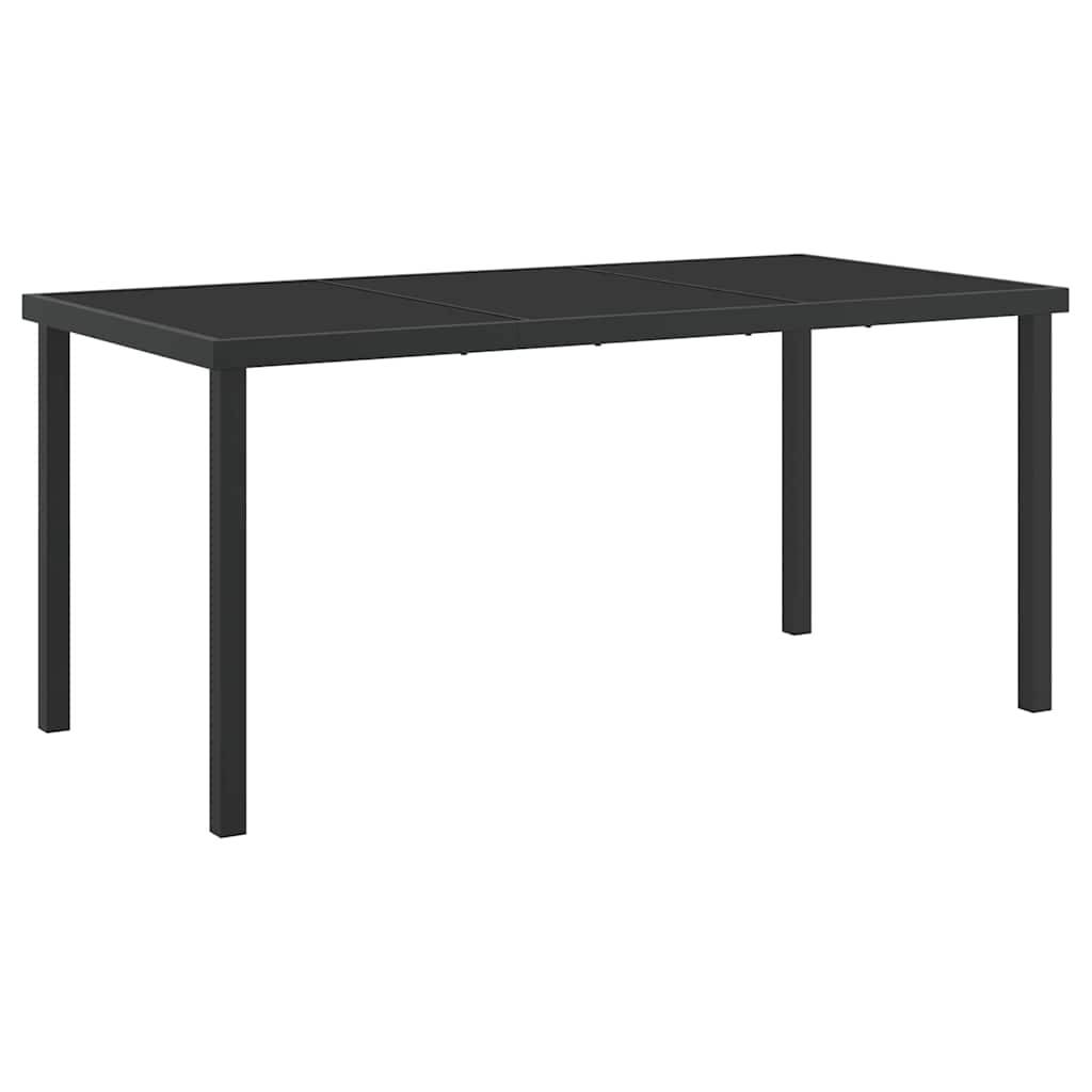7 pcs Salon De Jardin - Mobilier D'extérieur Gris - Image 5