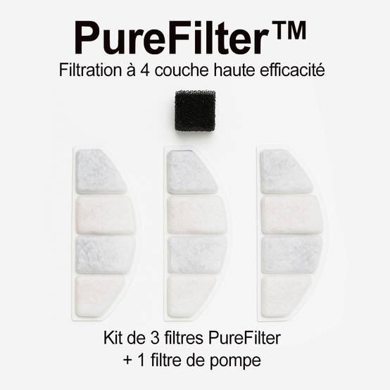 Eziclean - 3 filtres + 1 filtre pompe EZIclean Nutribot Connect - Image 2