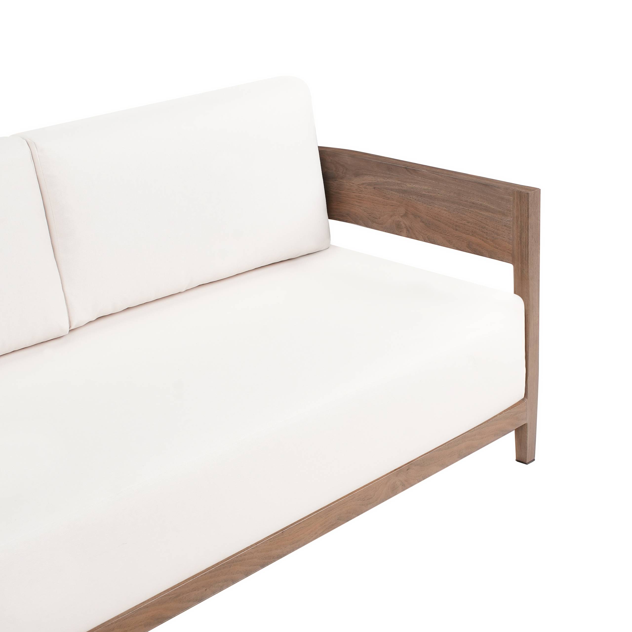 Beliani - Set de jardin, 2 Personnes Aluminium Marron SAMPIERI - Beliani - Image 8