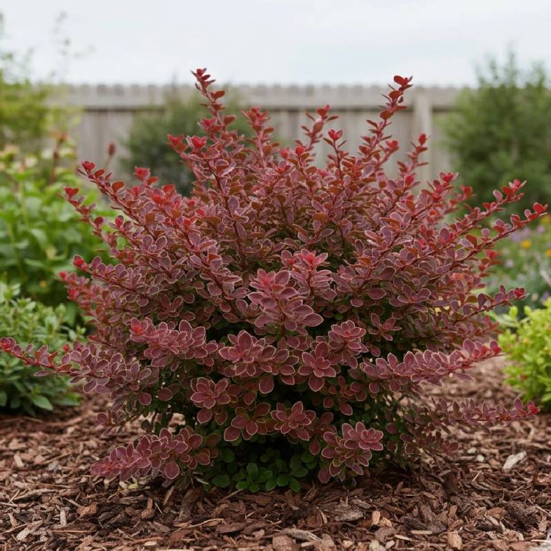 Epine-vinette Admiration®, Berberis à fleurs Jaune/Rouge - feuillage Caduc - Pot de 3L - 20/40 cm - Image 3